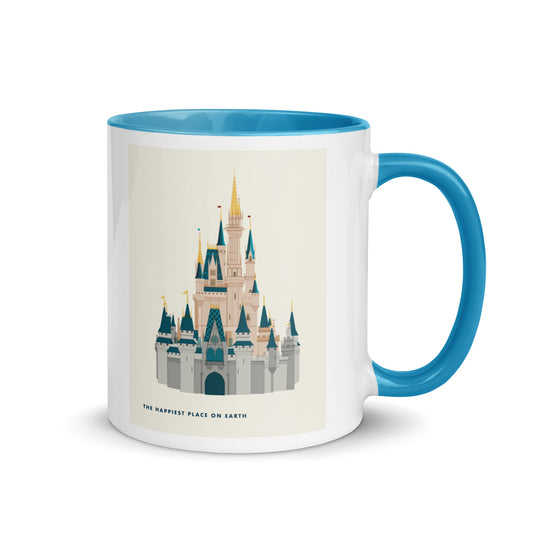 Cinderella's Castle Mug Disney World The Happiest Place On Earth