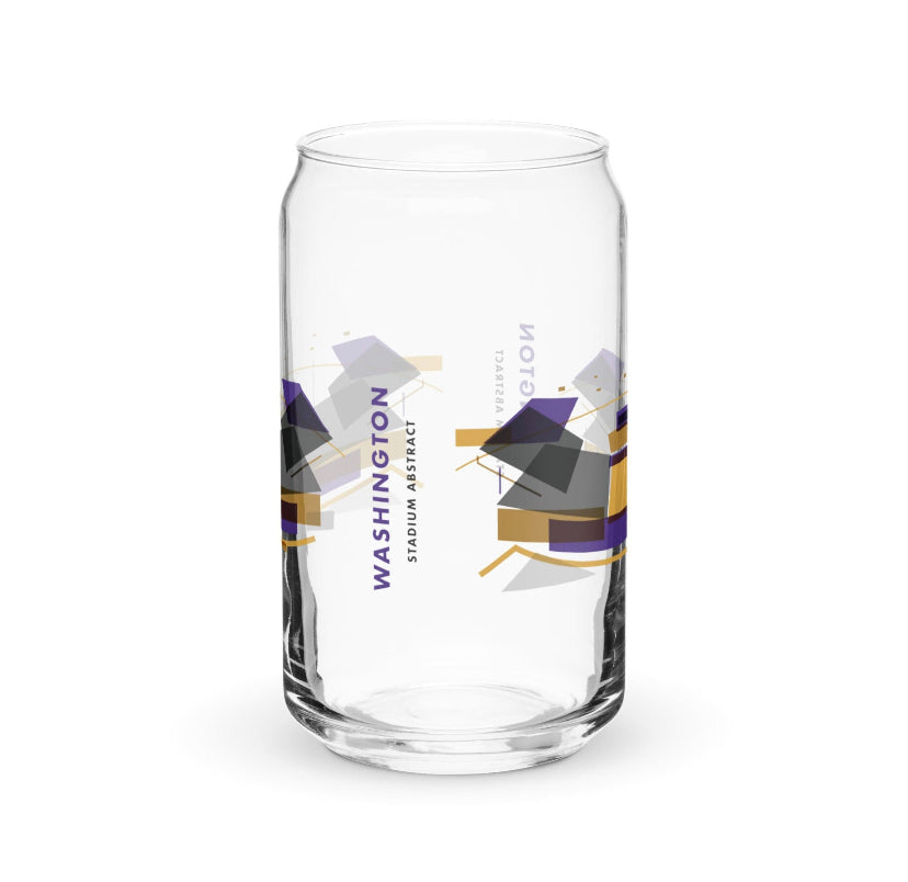 University of Washington Huskies glass