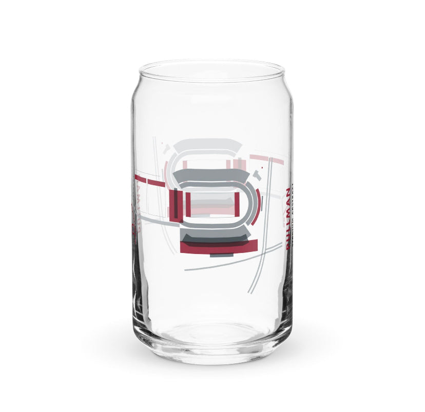 WSU Cougars glass