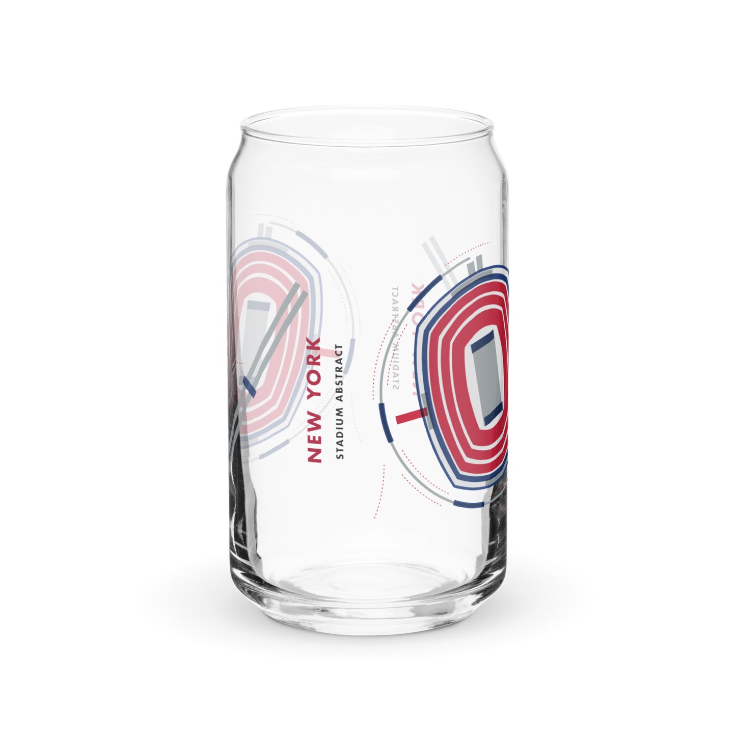 New York Giants | Can-shaped glass