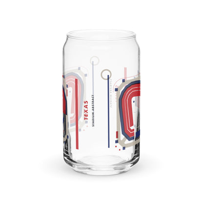 Texas Rangers | Can-shaped glass