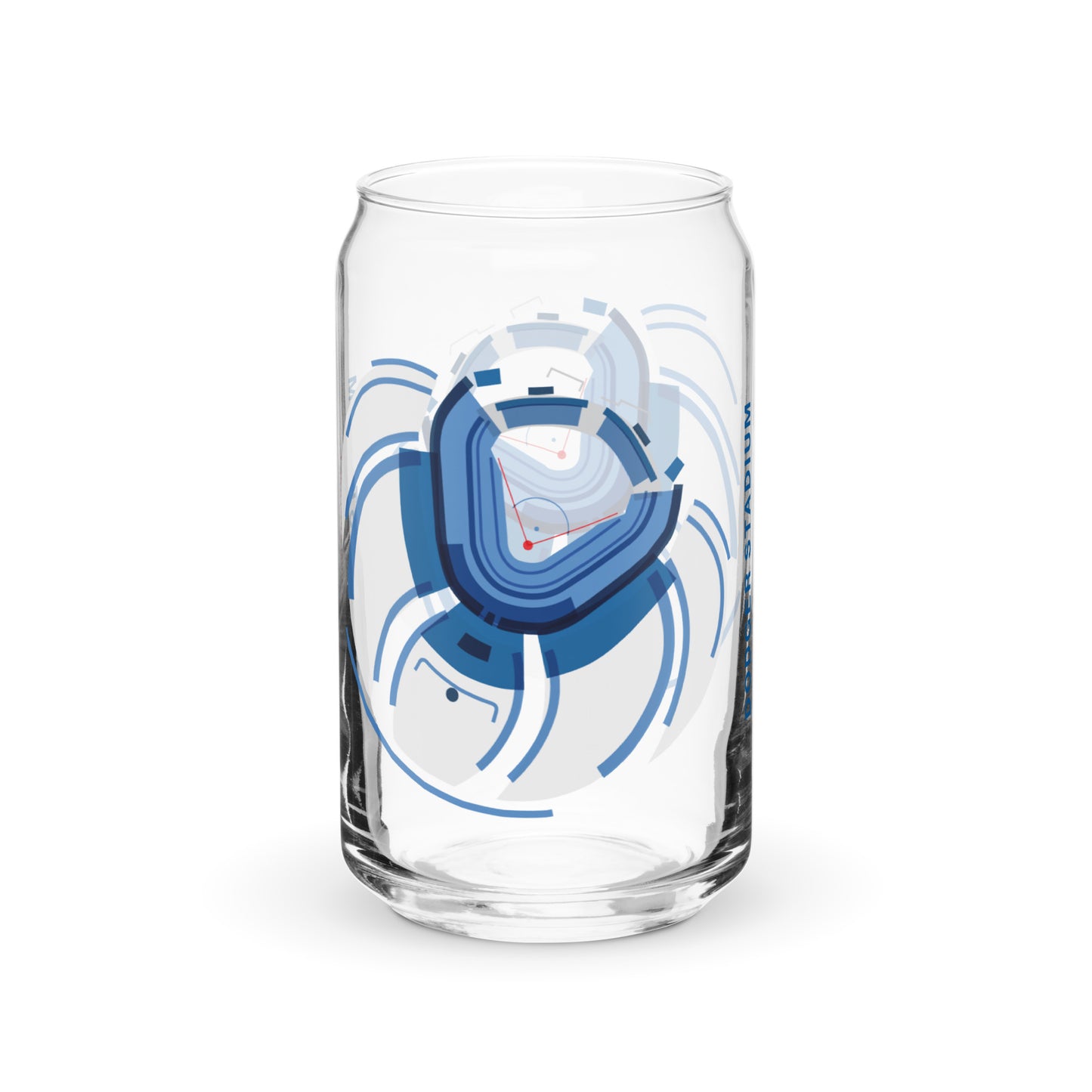 LA Dodgers | Can-shaped glass