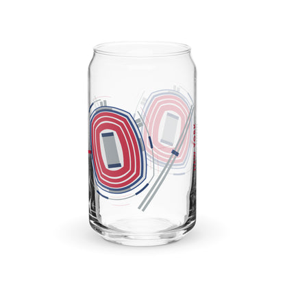 New York Giants | Can-shaped glass