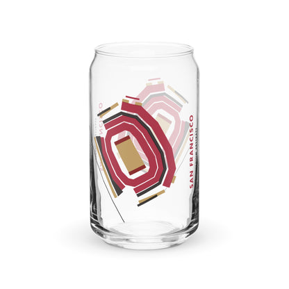 San Francisco 49ers | Can-shaped glass