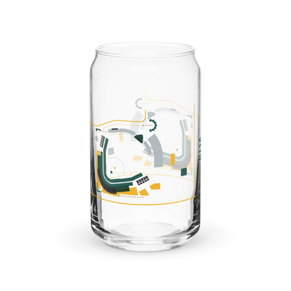 Oakland Athletics Hohokam Stadium | Can-shaped glass