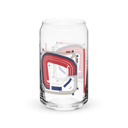 Texas Rangers | Can-shaped glass