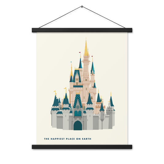 Cinderella's Castle Disney World poster