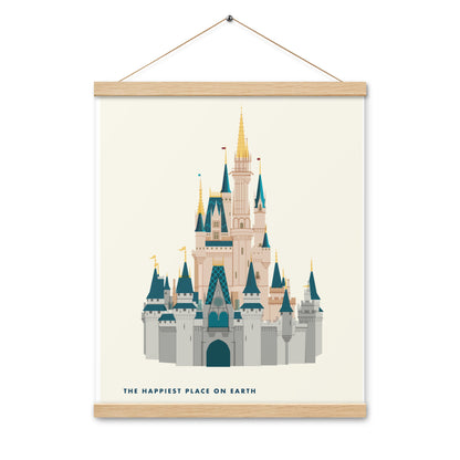 Cinderella's Castle Disney World poster